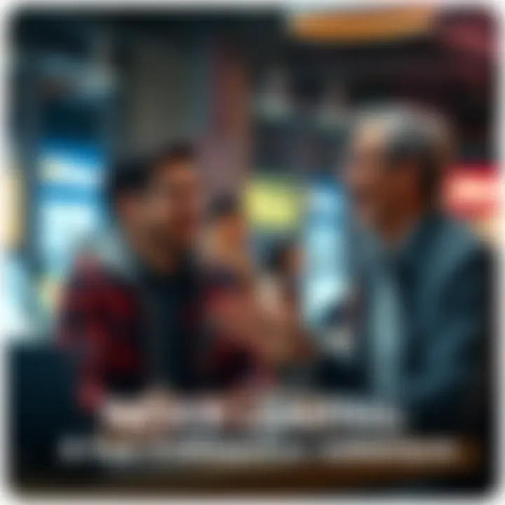 A humorous exchange between people in an online chat, sharing laughter over a funny transaction story.