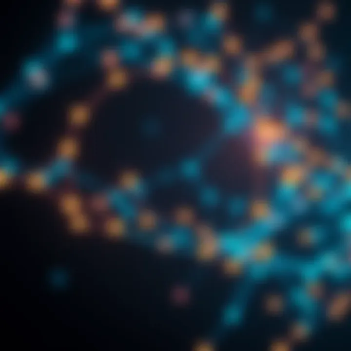 A visual representation of Directed Acyclic Graph technology showing interconnected nodes symbolizing growth and potential.