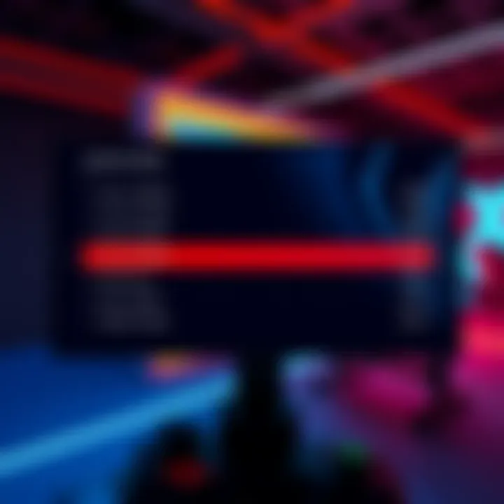 Screenshot of a game settings menu showing various zoom options for players