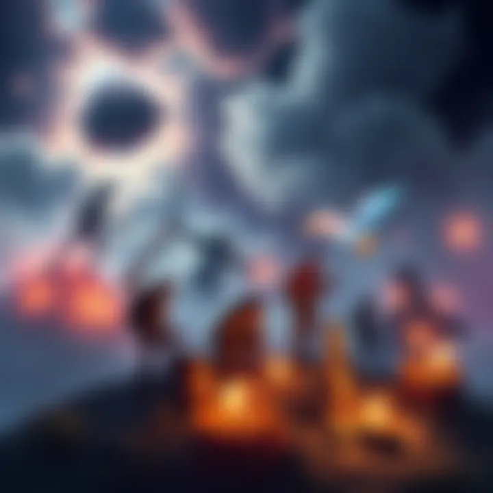 A scene depicting players strategizing their game after reaching 70 parcels in Spain, focusing on optimizing their resources.