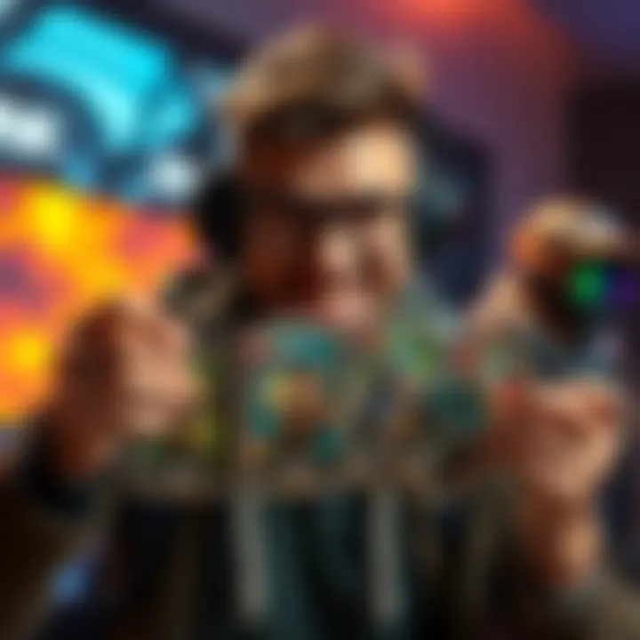 Gamer Seeking Teammates A passionate gamer shows off gaming cards including Kane, Bruno, Yamal, and Pedri, inviting others to join their team for gameplay.