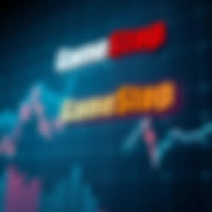 Graph showing GameStop stock price drop to $19.89 with fluctuations