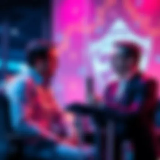 A promotional graphic featuring Gemini and @KaspaSilver discussing innovations and industry insights for an upcoming interview on X.