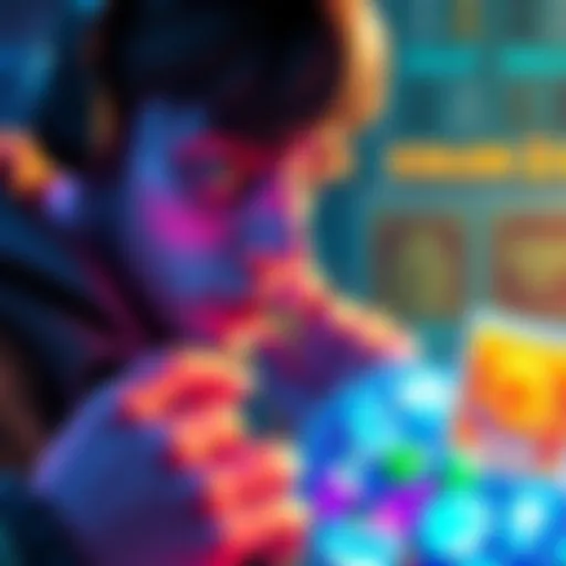 Player contemplating spending gems on Colors packs or saving for Sorare Set, with gems and Colors pack displayed