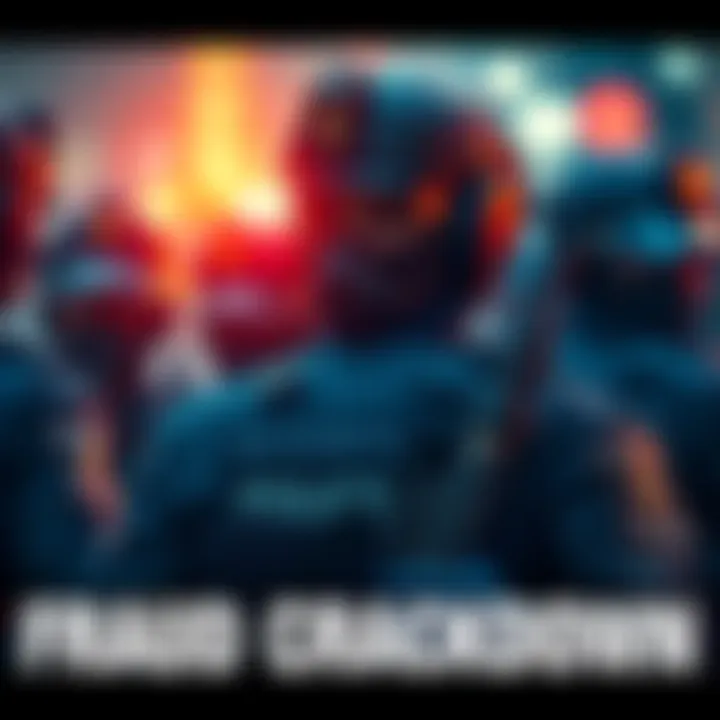 Police officers arresting suspects as part of Interpol's Operation First Light 2026, showcasing international law enforcement efforts against fraud.