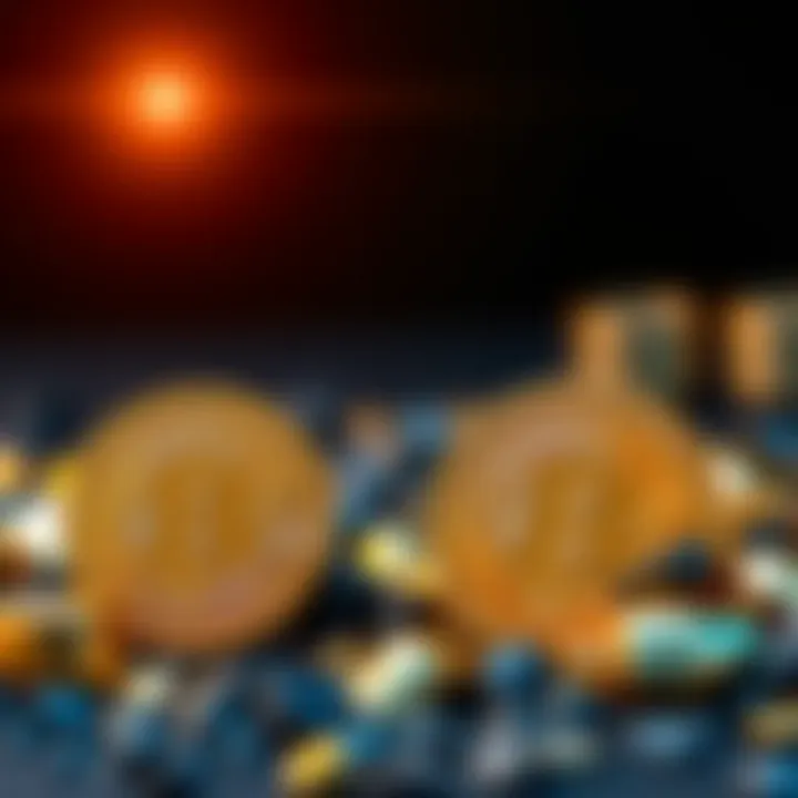 Comparison of gold and Bitcoin investments showing Bitcoin's loss and gold's stability