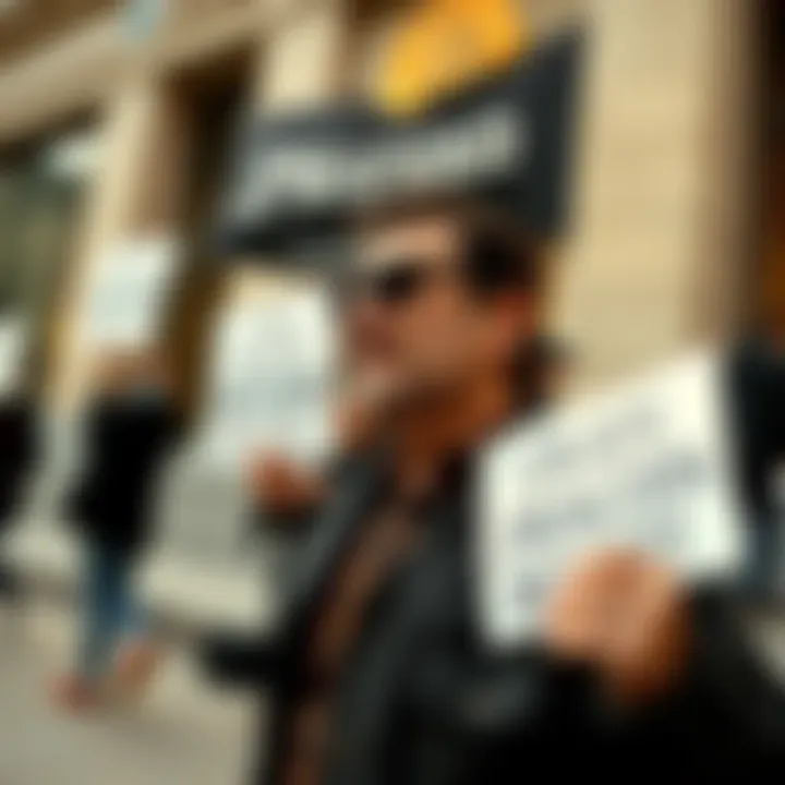 Grant Cardone and Bitcoin Supporters Protest Grant Cardone and Bitcoin supporters hold signs calling for a boycott of JPMorgan outside a bank, raising awareness about ties to Epstein.