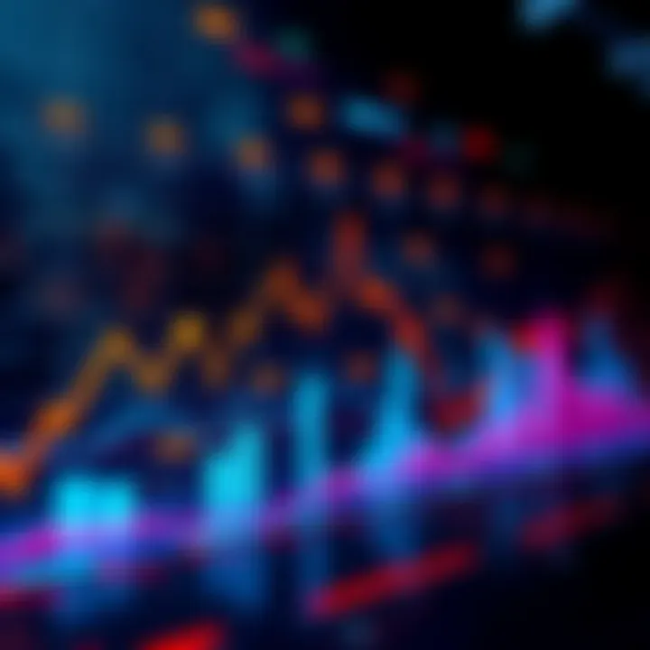 A graphical representation of The Graph's market performance with upward and downward trends, showcasing recent price dips and growth indicators.