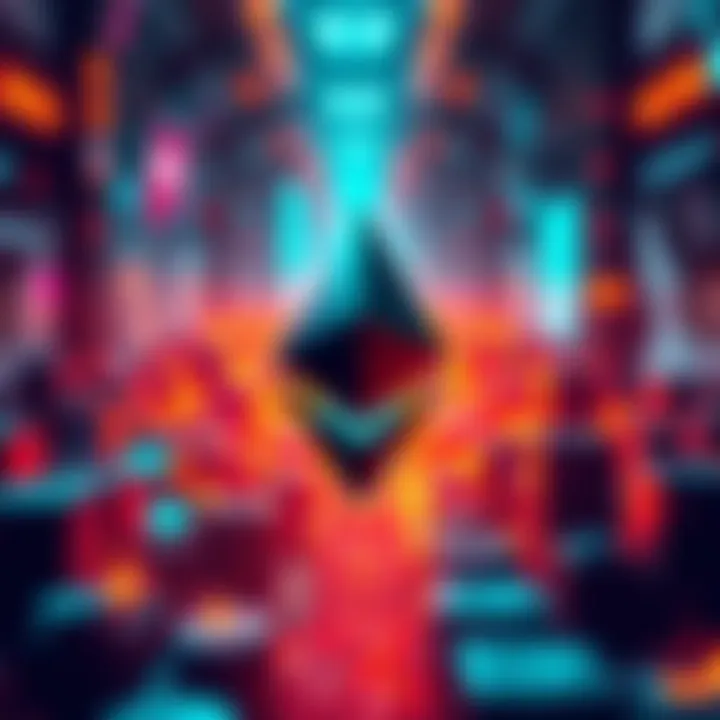 A visual representation of Ethereum's expansion and increasing demand for ETH as Layer 2 solutions rise.