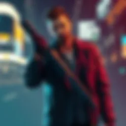 An artistic representation of the new third protagonist from GTA 6, showcasing their style and personality.