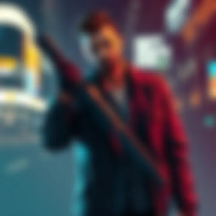 An artistic representation of the new third protagonist from GTA 6, showcasing their style and personality.
