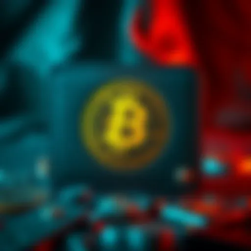 A hard wallet displaying a Bitcoin symbol, indicating its importance for cryptocurrency storage amidst bankruptcy concerns