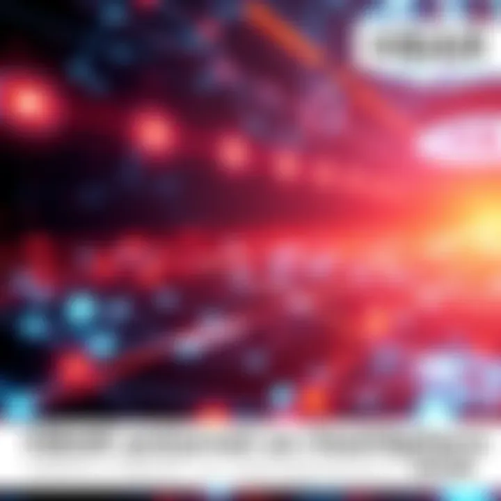 A visual representation of HBAR technology connecting with HashSpheres, showcasing digital nodes and networks in a futuristic setting.