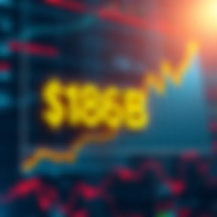 Graphic showing a significant increase in HBAR trading volume over the past year, with visual elements indicating growth and market interest.