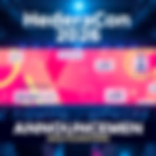 A promotional banner for $HBAR HederaCon 2026 featuring logos of major companies like Accenture and Citi