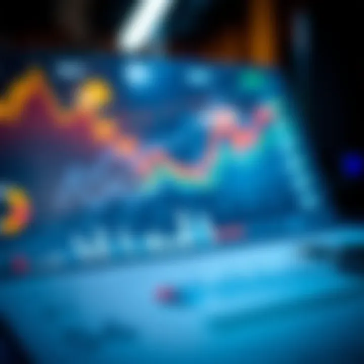 A graphic showing a performance report with graphs and charts related to Helium's business insights