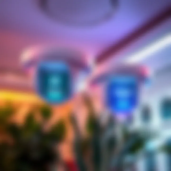 Helium Plus Access Points Two access points displaying SSIDs: Helium and Helium Free Wi-Fi during carrier offload phase.