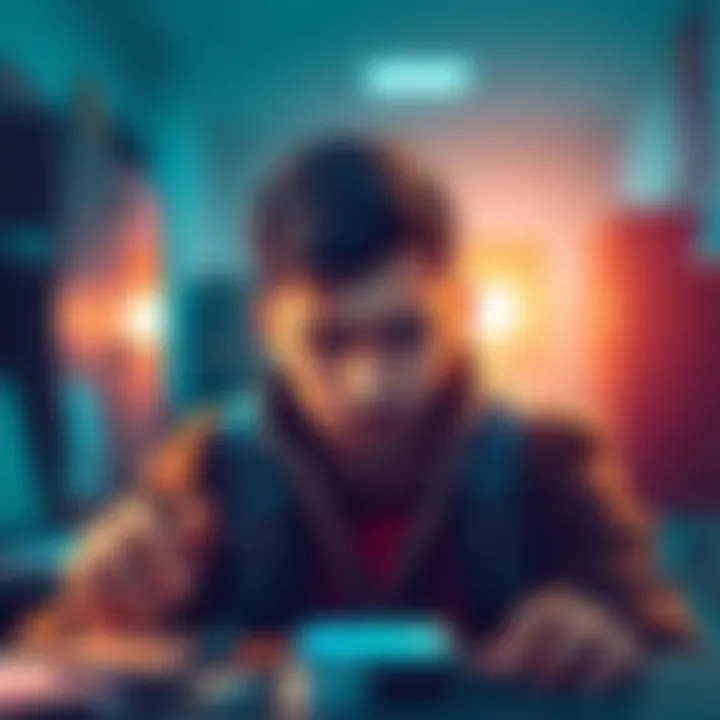 A person looking worried while checking their Trust Wallet for stolen USDT funds