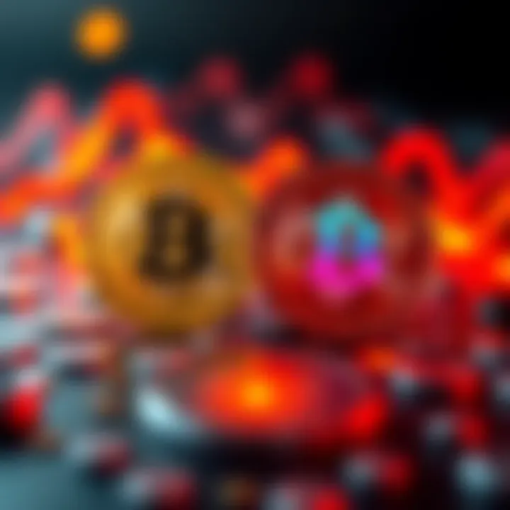 Visual representation comparing HEX and Bitcoin, showcasing security and growth potential