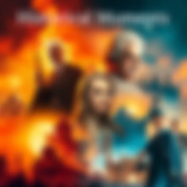 A collage of significant historical events with images of important figures and landmarks from different eras.