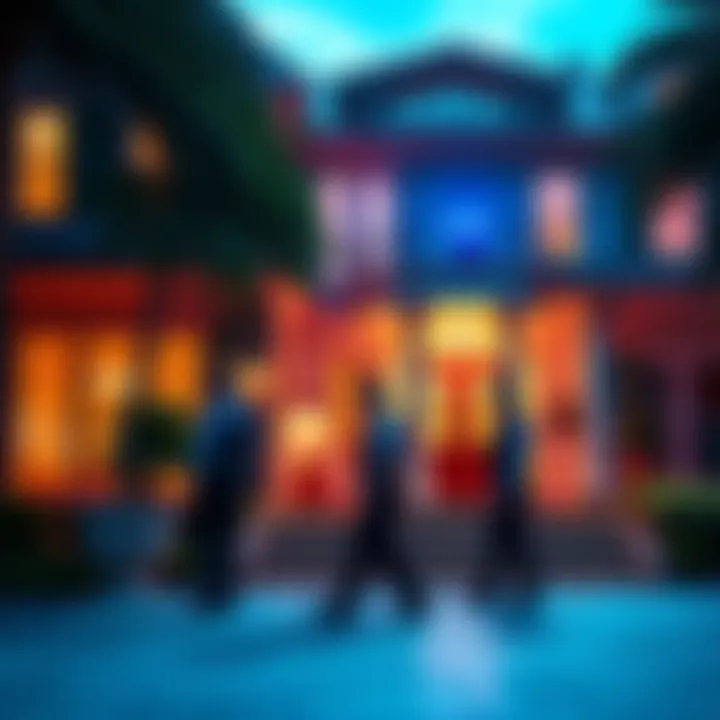 A luxury home with police outside after a $4.3 million crypto-related invasion