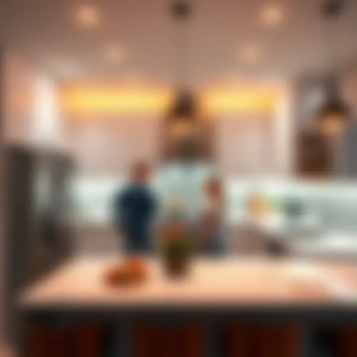 Adam and Jolene showcase a bright, modern kitchen with stylish appliances and décor