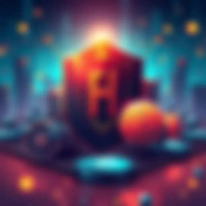 Illustration showing Hush Protocol's logo with a shield and JitoSOL symbol, representing wallet privacy and security in the Solana network.