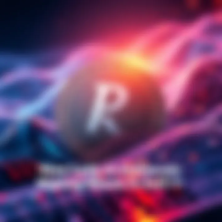 Visual representation of IDRX stablecoin with the Indonesian Rupiah symbol, showcasing liquidity and DeFi integration, highlighting trading benefits.