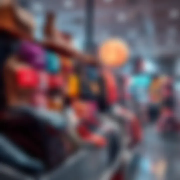 A collection of inseason items displayed in a vibrant retail setting, highlighting their appeal and investment potential.