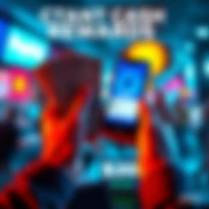 Person holding cash and smartphone showing PayPal app