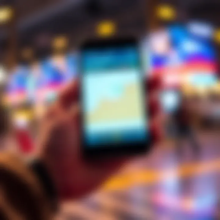 A person holding a smartphone displaying cryptocurrency trading on Coinbase