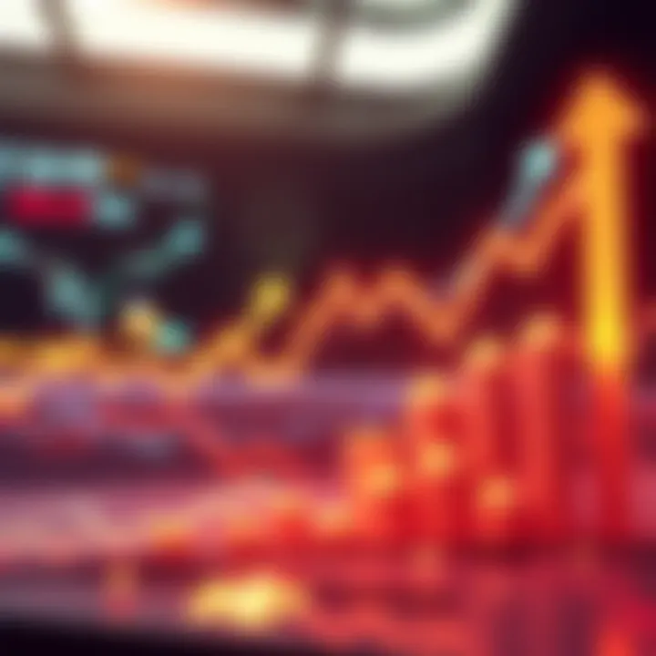 A graphic showing rising altcoin charts with arrows indicating growth and urgency to invest.