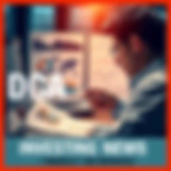 A person analyzing charts and graphs while deciding between weekly and monthly investing