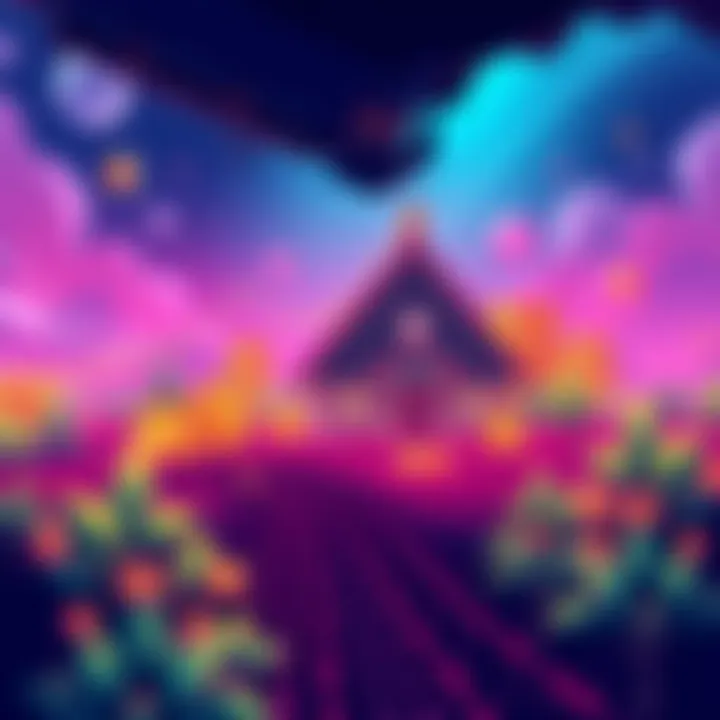 Illustration of crypto investment strategies emphasizing staking and farming