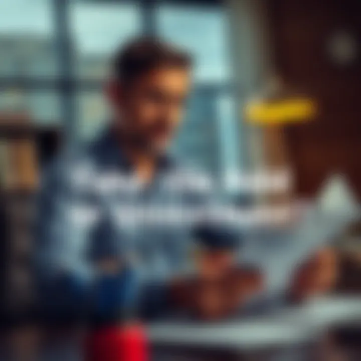 Individual weighing options between selling and holding investments, looking thoughtful with financial documents on table