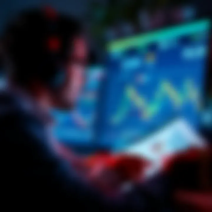 A person analyzing financial charts and planning investments for the future