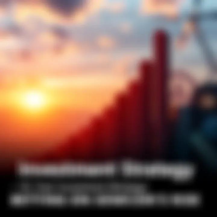 A graphic showing a rising graph with Solana's logo and symbols of growth like money and gears for automation.