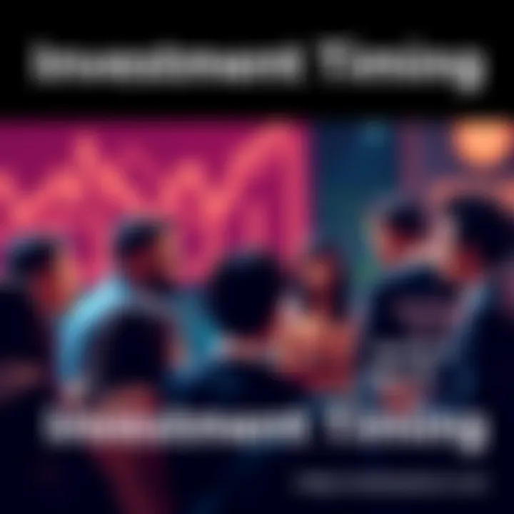 A group of people discussing cryptocurrency investment strategies and opinions on timing for buying at $64K