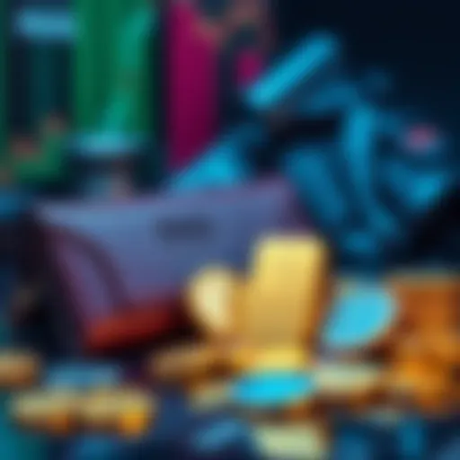 Large wallets transitioning to PAXG, represented by a gold bar beside digital coins, showing a cautious investment strategy.