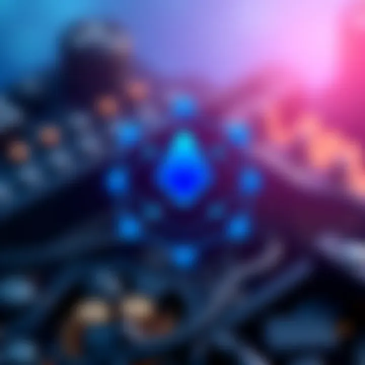 The new blue IOTA logo showcased on CoinMarketCap, symbolizing a potential shift in the cryptocurrency landscape.