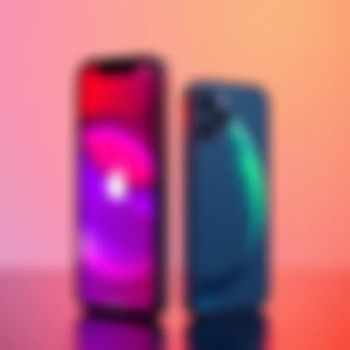 The iPhone Duo and iPhone 18 Pro Max shown side by side, highlighting their design and weight features
