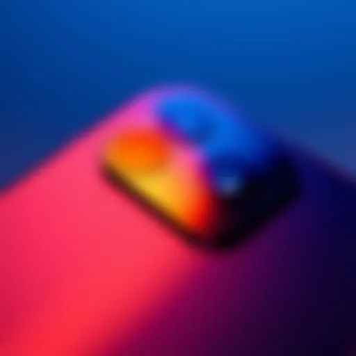 Close-up of the iPhone Duo showing its main camera similar to iPhone 17