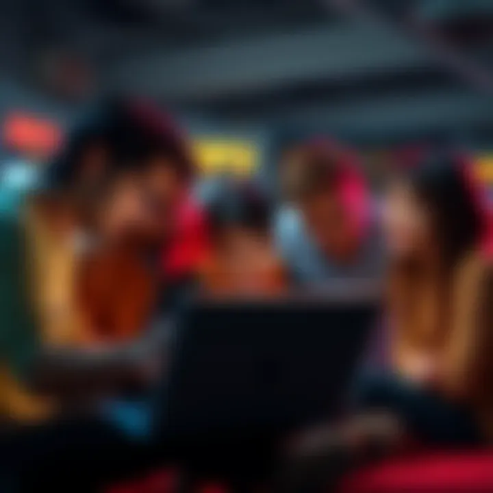 A group of people discussing withdrawal issues with JMPT tokens on a laptop