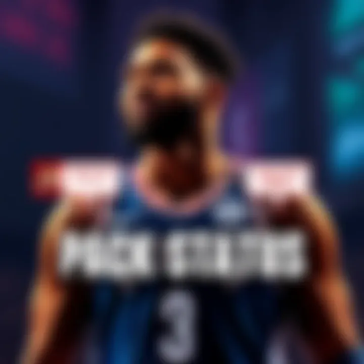 A graphic showing Joel Embiid with pack options labeled Regular and Benched, highlighting community questions about his availability.