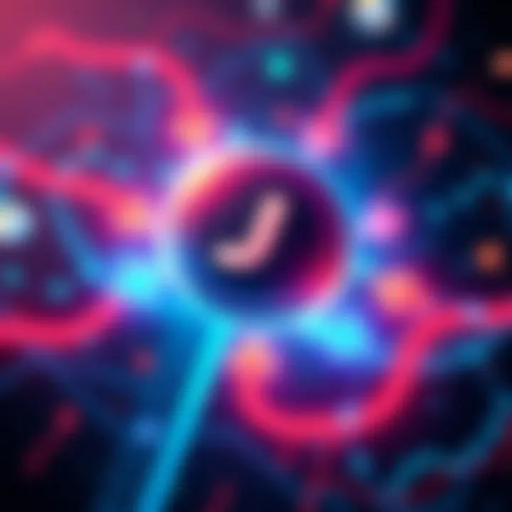 Illustration showing Jumper Exchange logo with arrows indicating cross-chain swaps between different blockchain networks