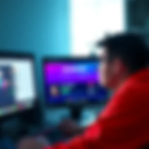 A shocked user looking at a computer screen displaying Jumptask's new social media account requirement for crypto payouts.