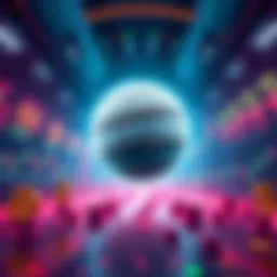 A vibrant digital graphic showing Jupiter as the top trading venue for Solana, with charts and currency symbols indicating trading activity.