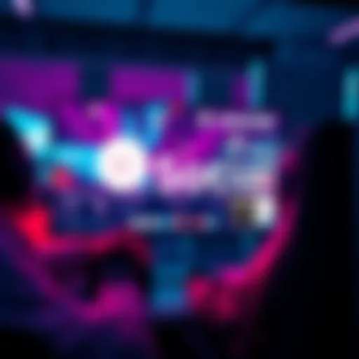 Screenshot of K Social on the Kaspa platform with vibrant social media features