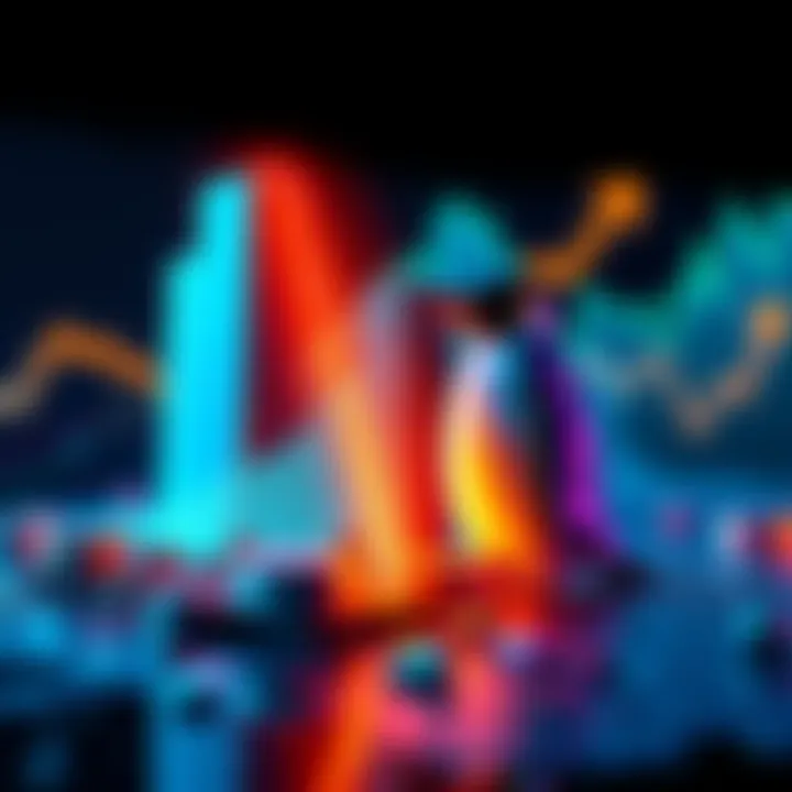 A chart showing Kas overtaking Penguin in market cap rankings with upward arrows and investor excitement.