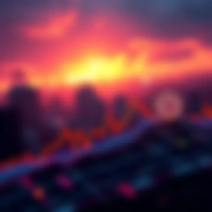 Graph showing KASPA price rising with support levels highlighted